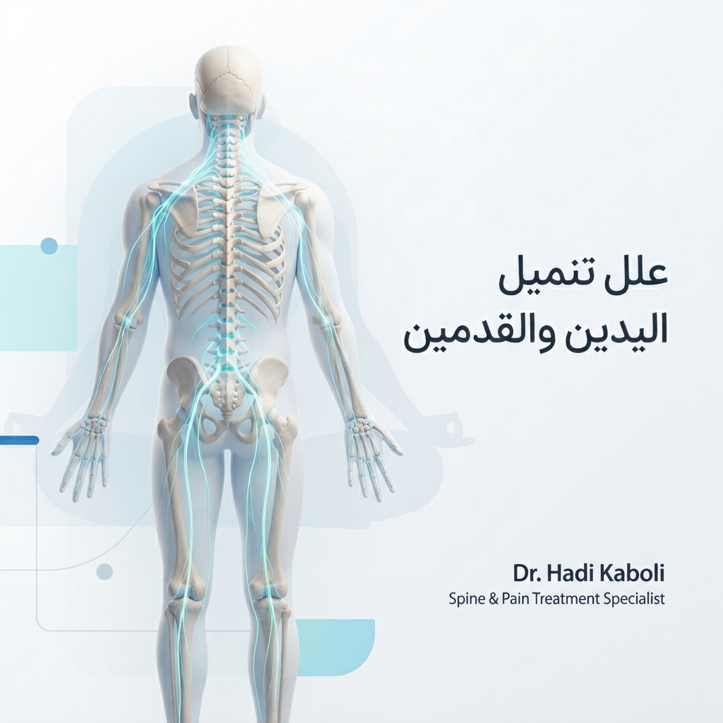 أسباب تنميل اليدين والقدمين