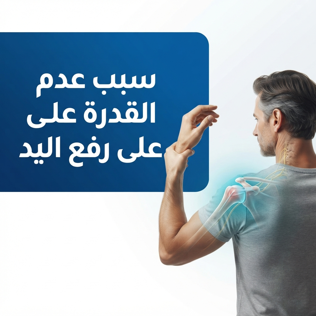 سبب عدم القدرة على رفع اليد