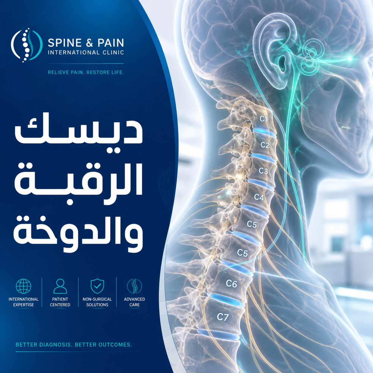 ديسك الرقبة والدوخة