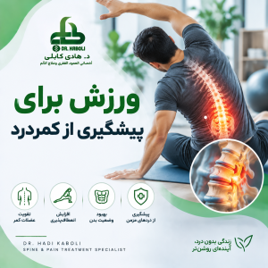 ورزش برای پیشگیری از کمردرد